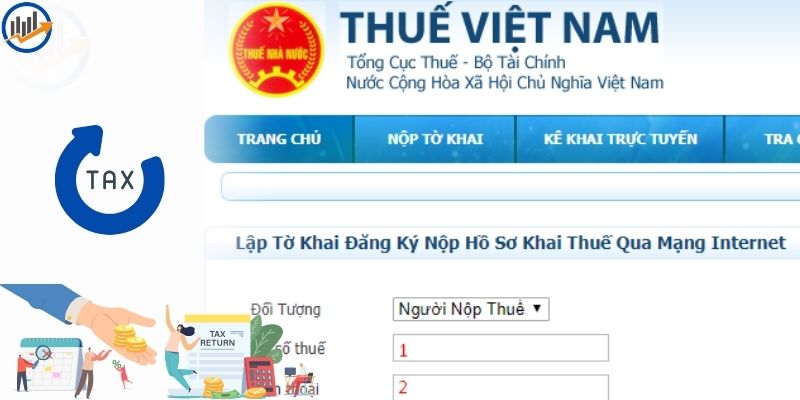 Kê khai thuế điện tử qua mạng