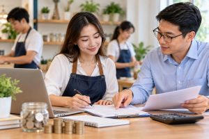 Hộ kinh doanh thuê lao động thuế TNCN: Cách kê khai