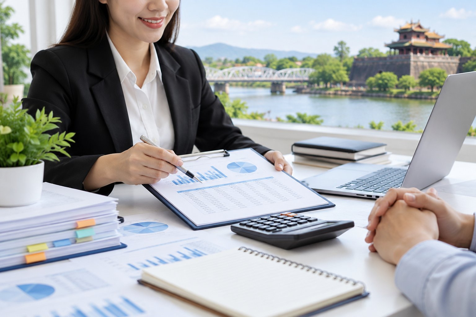 Ảnh minh hoạ: Dịch vụ kế toán tại Huế trọn gói cho doanh nghiệp