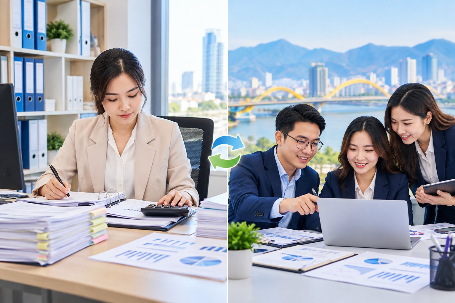 Ảnh minh hoạ: Thuê kế toán nội bộ hay dịch vụ kế toán?