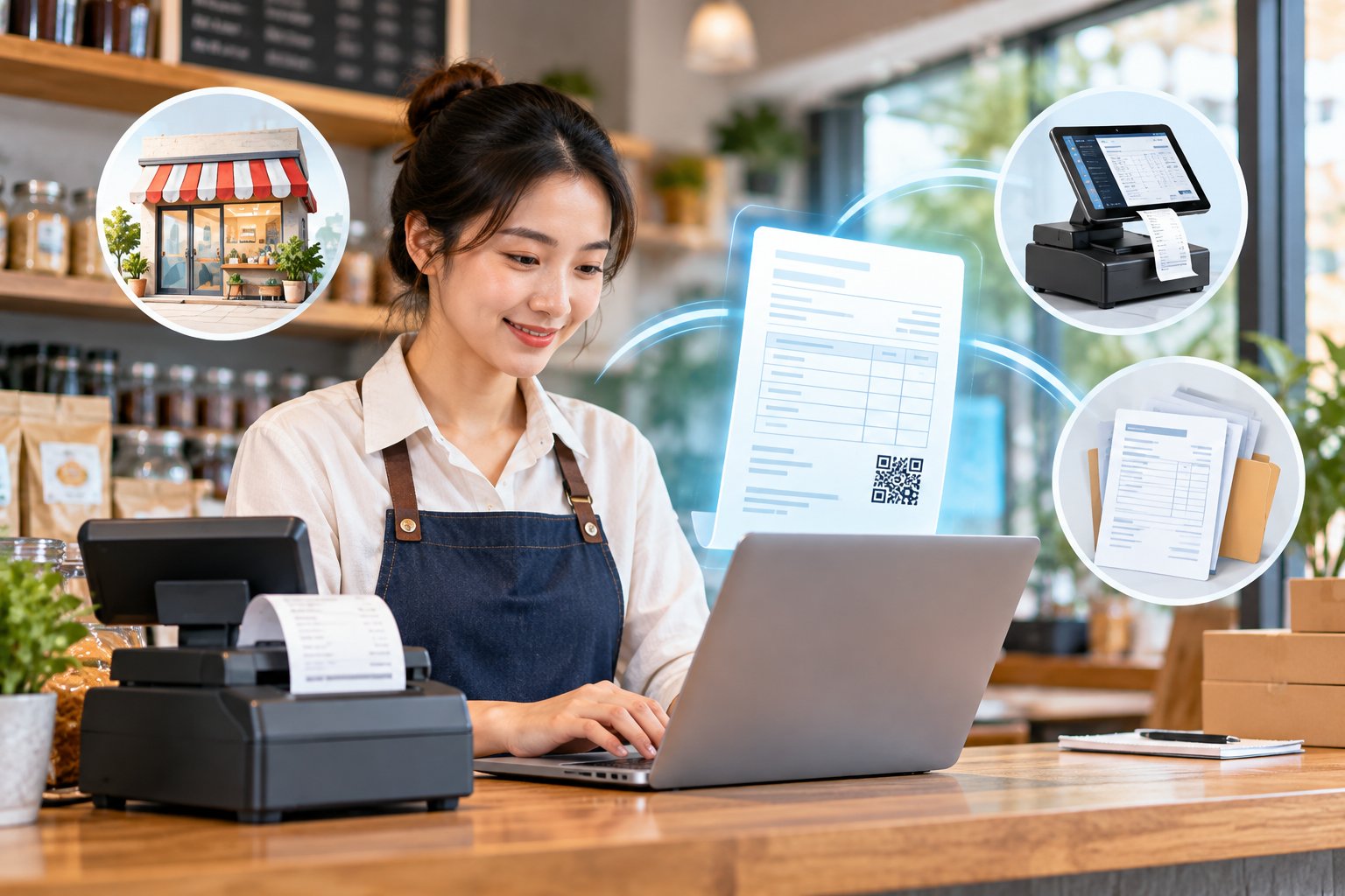 Ảnh minh hoạ: Hộ kinh doanh khi nào phải dùng hóa đơn điện tử?