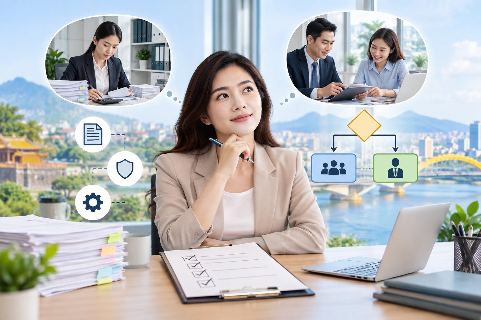Ảnh minh hoạ: Thuê kế toán nội bộ hay dịch vụ kế toán?
