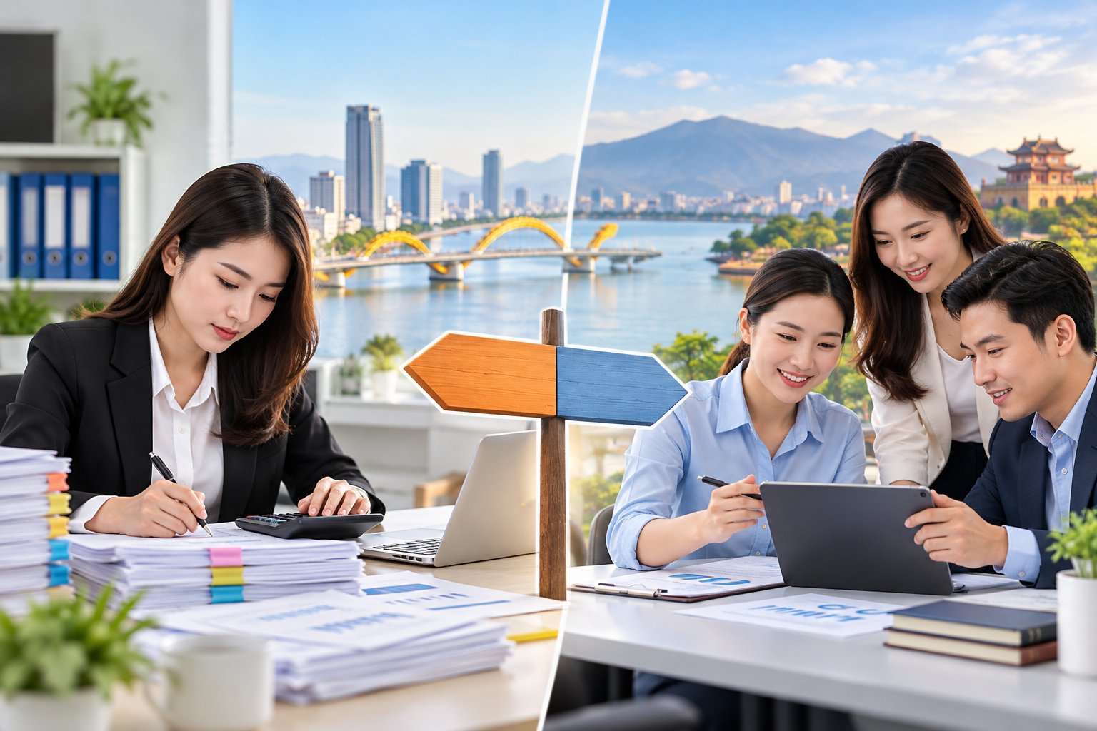 Ảnh minh hoạ: Thuê kế toán nội bộ hay dịch vụ kế toán?